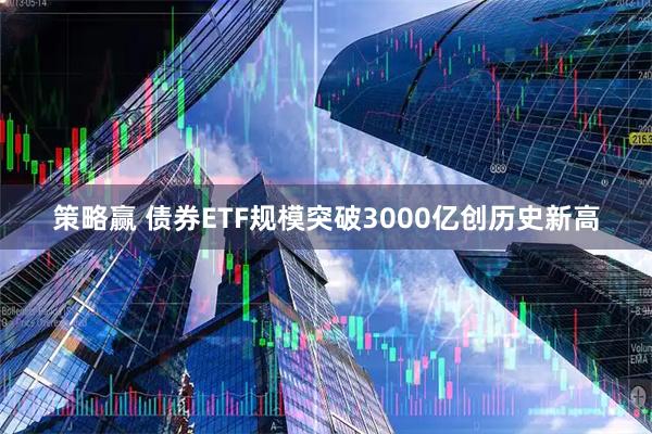 策略赢 债券ETF规模突破3000亿创历史新高