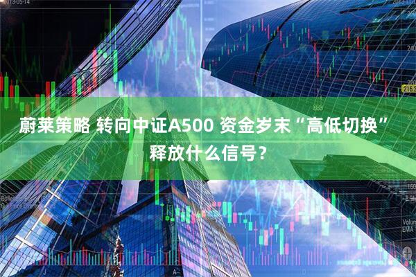 蔚莱策略 转向中证A500 资金岁末“高低切换” 释放什么信号？